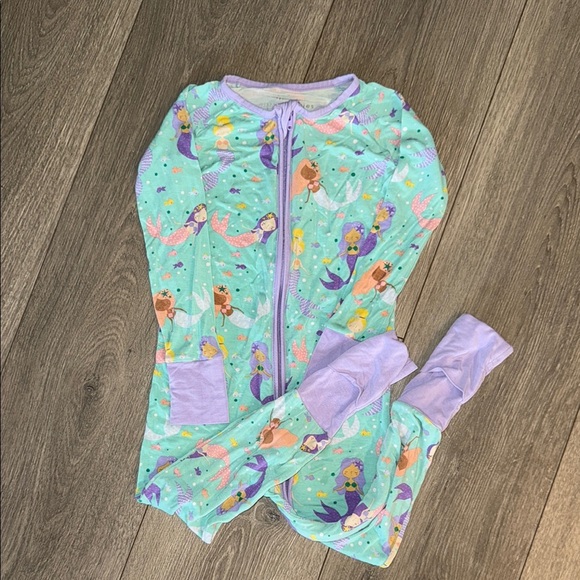 Little Sleepies Other - Little Sleepies mermaid zippy